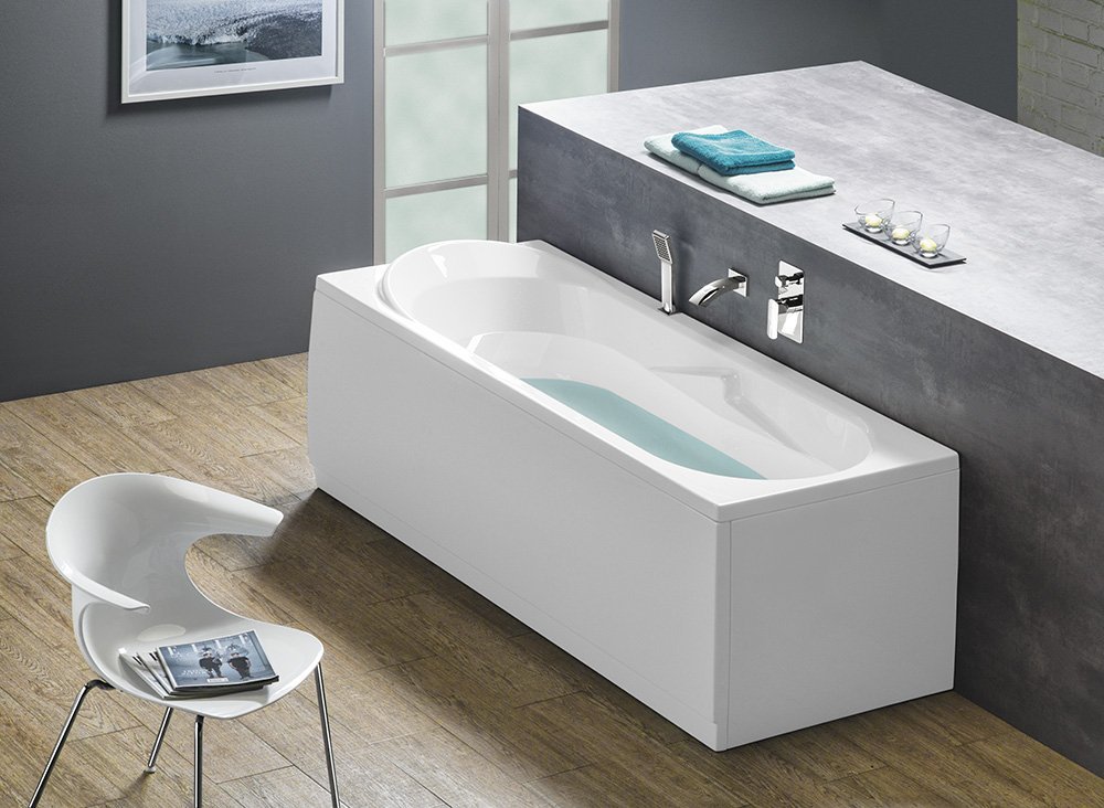 ADRIANA obdélníková vana 180x74x45cm, bílá